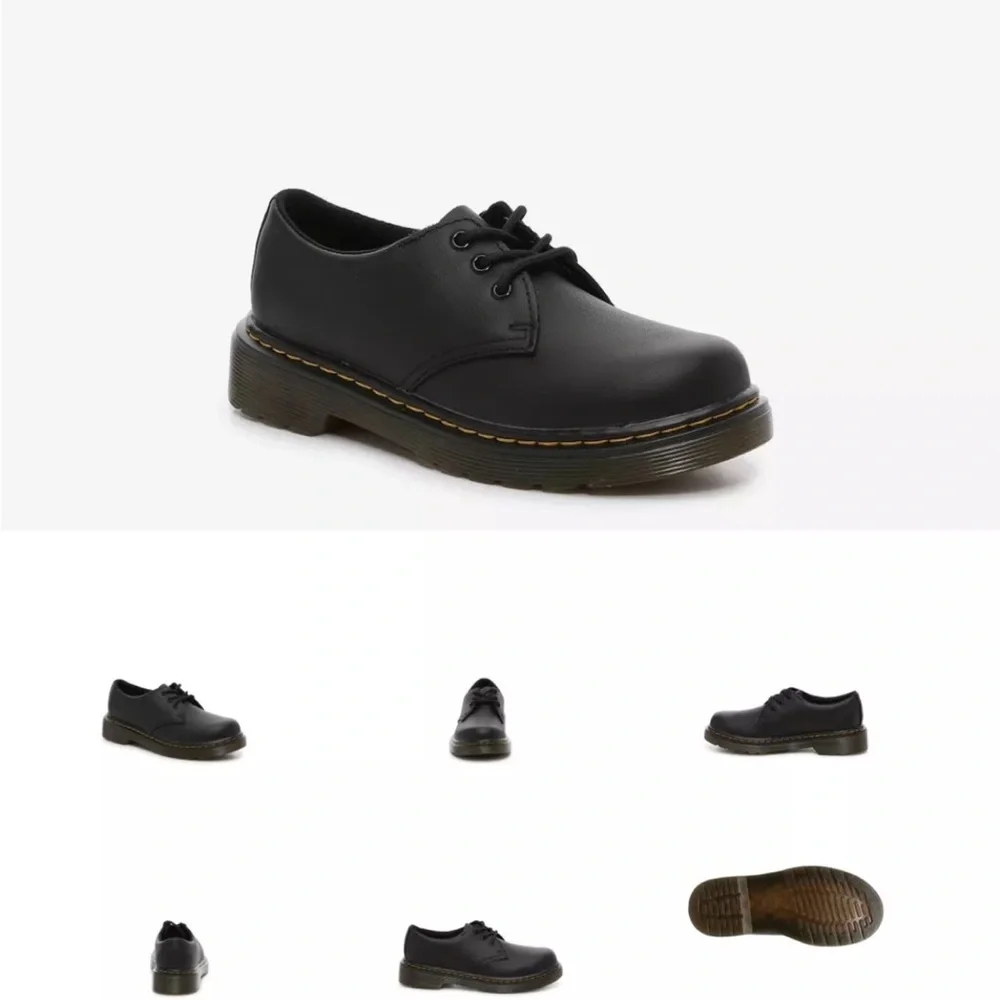 DR. Martens Kid’s 1461 SMOOTH LEATHER‎ OXFORD SHOES Black Size 11
